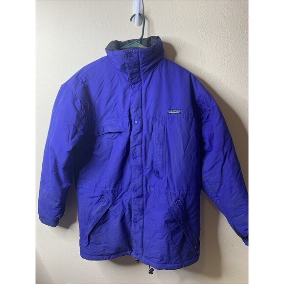 Patagonia Womens Fleece Lined Jacket Size Vintage 70s Full Zip - Medium - Purple - Picture 10 of 10